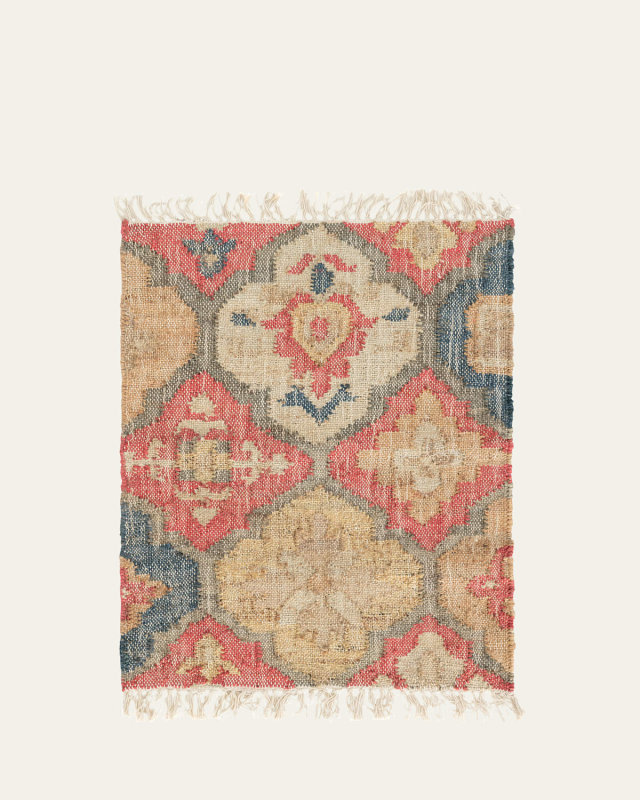 Pali Multi Handwoven Jute Rug, 6' x 9'